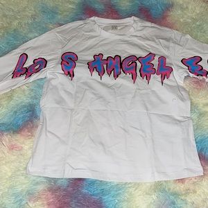 Girls Los Angeles shirt SHEIN